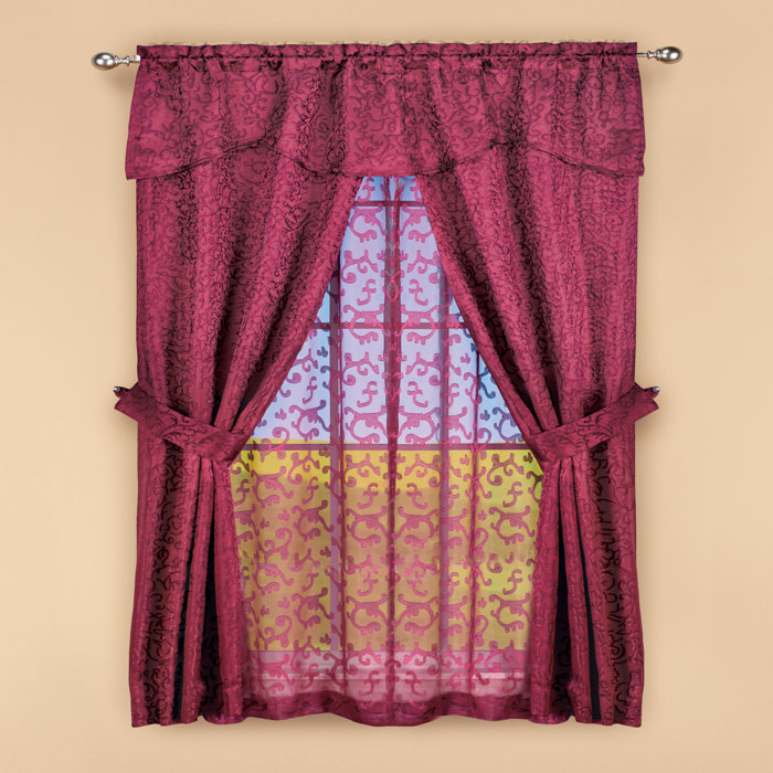 Bloomsbury Market Alekper Polyester Sheer Curtain Pair Wayfair